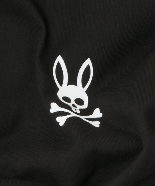 Psycho Bunny（サイコバニー）の「[EC限定]スリーブライン ビッグシルエット Tシャツ（Tシャツ/カットソー・メンズ・ブラック/グレイッシュベージュ/ホワイト・SMALL/MEDIUM/LARGE/X-LARGE）」の6枚目の写真