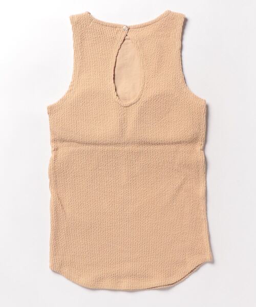 MOUSSY(マウジー)の「OPEN BACK MIDDLE NECK トップス(タンクトップ・レディース・ベージュ/ブラック/マジェンタ・FREE)」の14枚目の写真