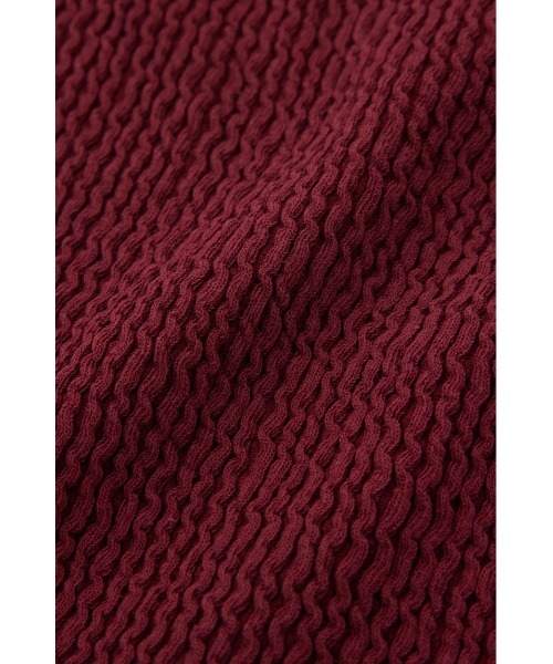 MOUSSY(マウジー)の「OPEN BACK MIDDLE NECK トップス(タンクトップ・レディース・ベージュ/ブラック/マジェンタ・FREE)」の10枚目の写真