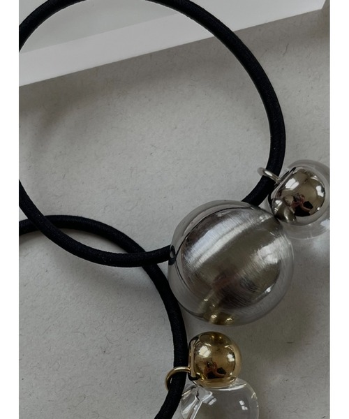 tone（トーン）の「【Agaro】No.353　Agaro アガーロ　ヘアゴム(MA)（ヘアゴム・レディース・シルバー/ゴールド/その他1/その他2/その他3/その他7/その他5/その他6/その他4/その他8/その他9/その他10/その他11・FREE）」の2枚目の写真