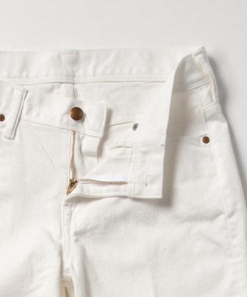 luxluft（ルクスルフト）の「luxluft / ワイドシルエット デニム（デニムパンツ・レディース・ホワイト/インディゴブルー・27inch/26inch）」の5枚目の写真