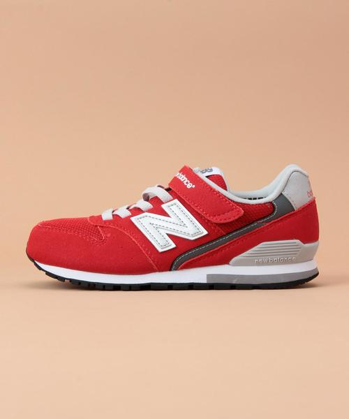 green label relaxing（グリーンレーベルリラクシング）の「［ニューバランス］/KV996 17cm～21cm（スニーカー・キッズ・ベージュ/レッド・18.0cm/20.0cm/21.0cm/17.0cm/19.0cm）」の6枚目の写真