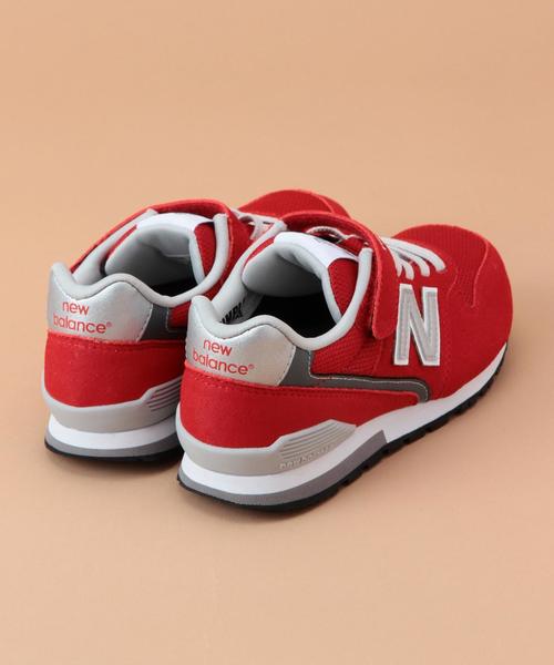 green label relaxing（グリーンレーベルリラクシング）の「［ニューバランス］/KV996 17cm～21cm（スニーカー・キッズ・ベージュ/レッド・18.0cm/20.0cm/21.0cm/17.0cm/19.0cm）」の8枚目の写真