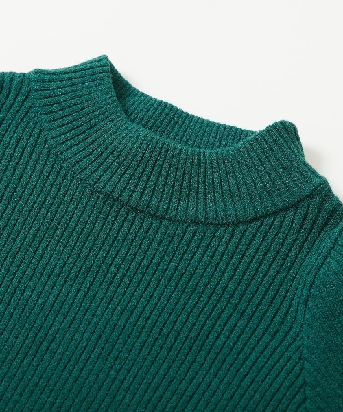 devirock（デビロック）の「洗える チクチクしない素肌ニット リブハイネック プルオーバー（ニット/セーター・キッズ・ダークブルー/オフホワイト/レッド系1/ブラック/グレー系/ダークグリーン/グレー系その他/ホワイト系その他/チャコール/ピンク系3・120cm/110cm/140cm/150cm/100cm/160cm/130cm）」の19枚目の写真