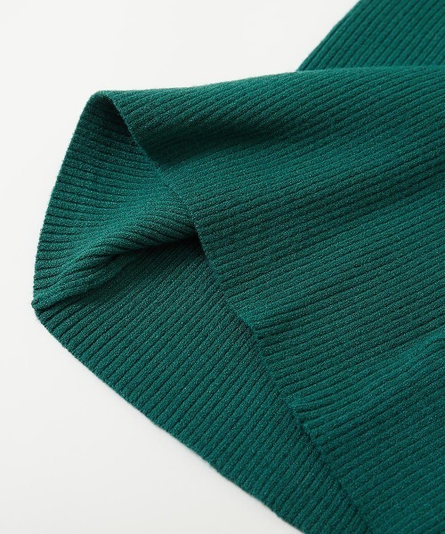 devirock（デビロック）の「洗える チクチクしない素肌ニット リブハイネック プルオーバー（ニット/セーター・キッズ・ダークブルー/オフホワイト/レッド系1/ブラック/グレー系/ダークグリーン/グレー系その他/ホワイト系その他/チャコール/ピンク系3・120cm/110cm/140cm/150cm/100cm/160cm/130cm）」の20枚目の写真