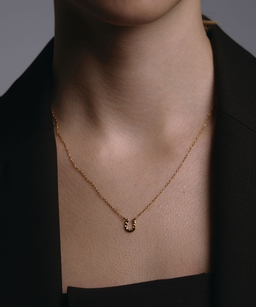 CENE（セネ）の「【CENE】セネ/ホースシューネックレス（ネックレス・レディース・ゴールド/シルバー・FREE）」の16枚目の写真