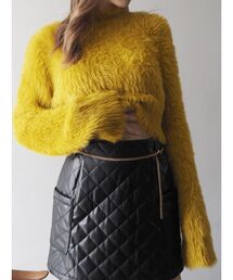 フェザーヤーンコンパクトニット