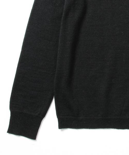 BEAMS BOY(ビームスボーイ)の「BEAMS BOY / 14G ムジ タートル ロングスリーブ(ニット/セーター・レディース・ナチュラル/ブラック/オリーブ/ブルー・ONE SIZE)」の15枚目の写真