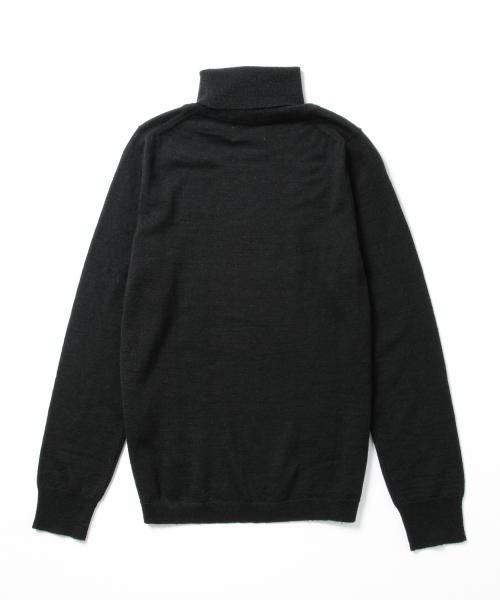 BEAMS BOY(ビームスボーイ)の「BEAMS BOY / 14G ムジ タートル ロングスリーブ(ニット/セーター・レディース・ナチュラル/ブラック/オリーブ/ブルー・ONE SIZE)」の17枚目の写真