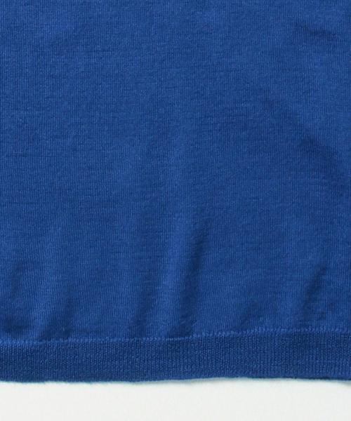 BEAMS BOY(ビームスボーイ)の「BEAMS BOY / 14G ムジ タートル ロングスリーブ(ニット/セーター・レディース・ナチュラル/ブラック/オリーブ/ブルー・ONE SIZE)」の12枚目の写真