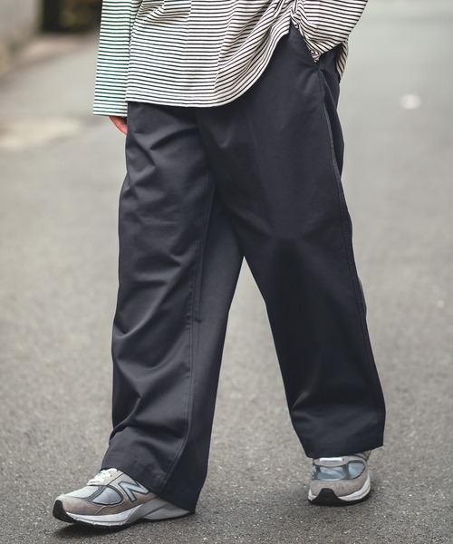(ろみ)UES チノパン　ネイビー33 UES ウエス 先染めムラチノトラウザーズ EASY NAVY C408 国産