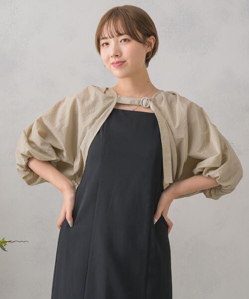 RETRO GIRL(レトロガール)の「【セットアイテム】ベルトボレロsetワンピ(ワンピース・レディース・ブラック/ブラウン/ベージュ・FREE)」の21枚目の写真