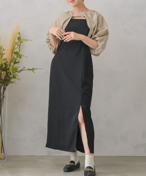 セール】【セットアイテム】ベルトボレロsetワンピ（ワンピース  