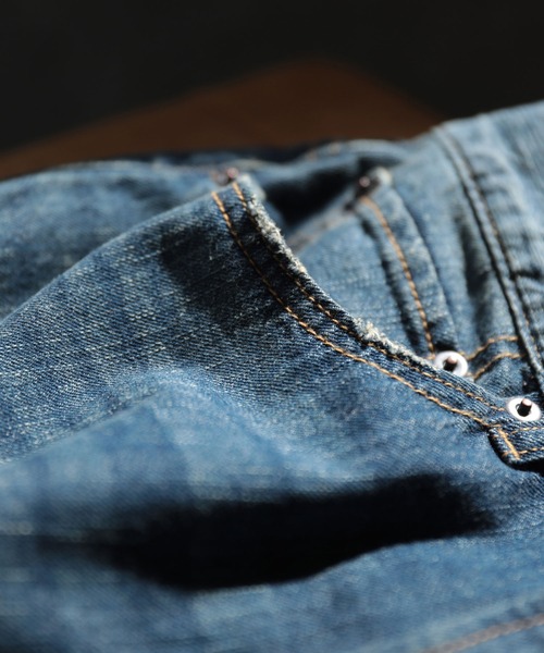 soulberry（ソウルベリー）の「僕と私の、デニム（デニムパンツ・レディース・ブルー/ネイビー・S/M/L/3L/4L/LL）」の21枚目の写真