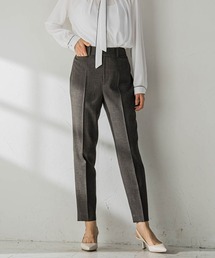 ツムギートストレッチテーパードパンツ≪セットアップ/洗える≫