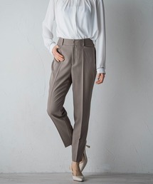 ツムギートストレッチテーパードパンツ≪セットアップ/洗える≫