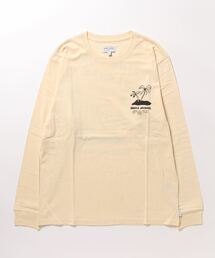 DESIGN TEE/BANKS(バンクス)長袖バックプリントロングTシャツ
