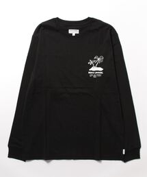 DESIGN TEE/BANKS(バンクス)長袖バックプリントロングTシャツ