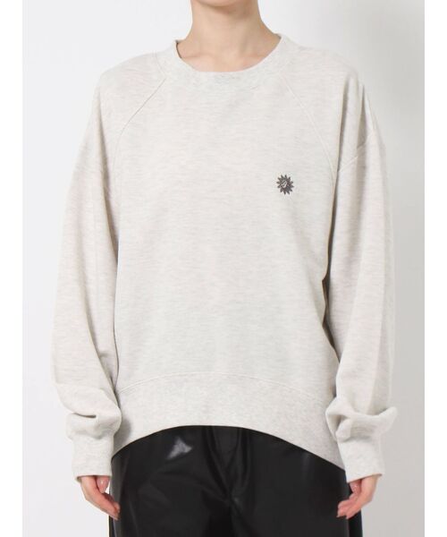 EVRIS（エヴリス）の「SUNNYラグランスウェットトップス【セットアップ着用可能】（スウェット・レディース・ブラック/グレー/ネイビー・FREE）」の14枚目の写真