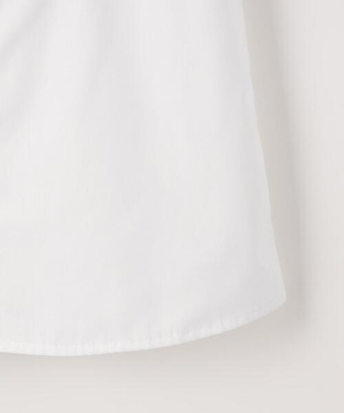 green label relaxing(グリーンレーベルリラクシング)の「リボンタック バンドカラー ブラウス(シャツ/ブラウス・キッズ・ホワイト・120cm/110cm/130cm)」の7枚目の写真