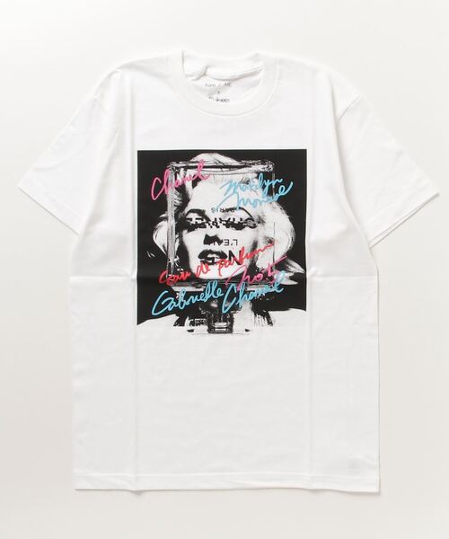 Kare/ME(カーミー)の「Kare/ME(カーミー)MM 5Tシャツ(Tシャツ/カットソー・レディース・ブラック/ホワイト・XS/S/M)」の2枚目の写真