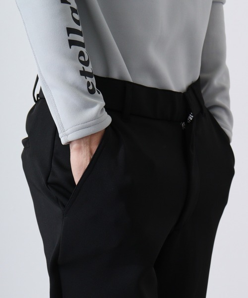 WAAC ベーシックダンボールロングパンツ ブラック XLサイズ WOMENS スタンダードパンツ ブラック/072342460