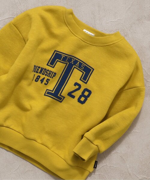 F.O.KIDS（エフオーキッズ）の「カラバリグラフィックトレーナー（スウェット・キッズ・パープル/オレンジ/レインボー/イエロー/グレー/ブラウン/グリーン/ブラック/ブルー/キナリ・140/95/100/110/130/80/120/150/90）」の8枚目の写真