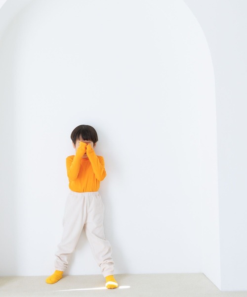 LOWRYS FARM（ローリーズファーム）の「Ｐロゴフリースジョグパンツ　986036（スウェットパンツ・キッズ・ベージュ/カーキ/ネイビー・110cm/150cm/130cm/140cm/120cm）」の8枚目の写真