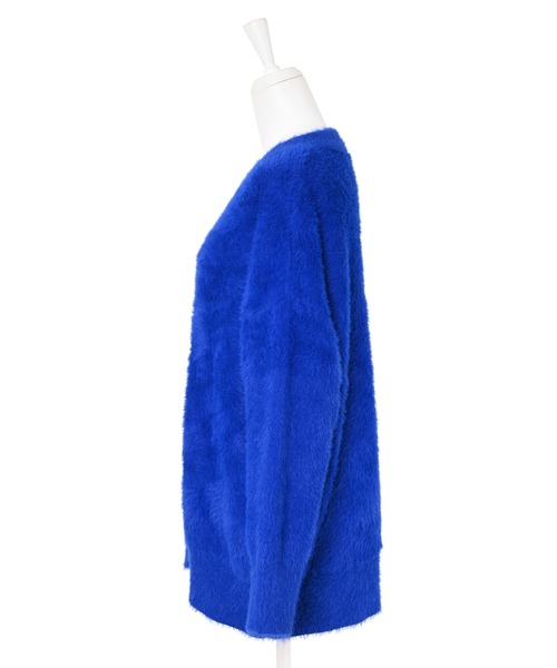 Narcissus（ナルシス）の「【Narcissus】Vカラーニット（ニット/セーター・レディース・ブルー/パープル・FREE）」の8枚目の写真