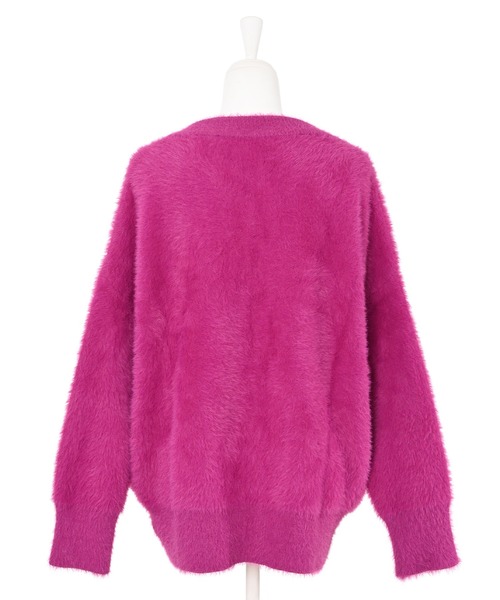 Narcissus（ナルシス）の「【Narcissus】Vカラーニット（ニット/セーター・レディース・ブルー/パープル・FREE）」の11枚目の写真