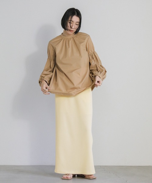 ロングサイドスリットスカート（スカート）｜select MOCA（セレクト