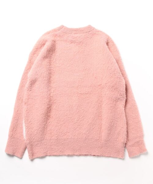 HOOK(フック)の「かわいいうさぎ模様ナイロンファーニット(ニット/セーター・メンズ・グリーン/ブルー/ピンク・L/XL/M)」の14枚目の写真