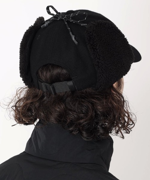 Columbia（コロンビア）の「Columbia/コロンビア キャップ ケンドリックパーク ファーフラップ トラッパーキャップ PU5412（キャップ・メンズ・ベージュ/ブラック/グレー/ブラウン・FREE）」の12枚目の写真