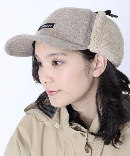 Columbia（コロンビア）の「Columbia/コロンビア キャップ ケンドリックパーク ファーフラップ トラッパーキャップ PU5412（キャップ・メンズ・ベージュ/ブラック/グレー/ブラウン・FREE）」の18枚目の写真