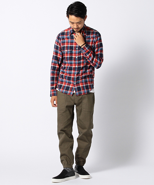 BEAMS(ビームス)の「BEAMS / ダブルガーゼ ウエスタンシャツ(シャツ/ブラウス・メンズ・ブルー/レッド・SMALL/MEDIUM/LARGE/X-LARGE)」の12枚目の写真