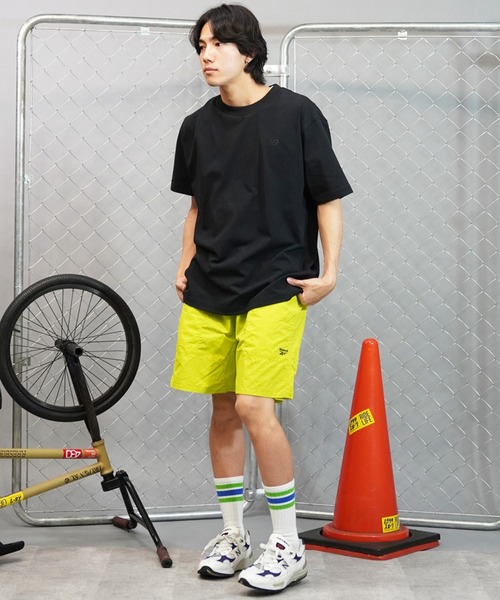 NEW BALANCE(ニューバランス)の「new balance/ニューバランス 半袖Tシャツ/半袖Tee 無地 オーバーサイズ ユニセックス MT41533(Tシャツ/カットソー・メンズ・ネイビー/ホワイト/グレー/ブラック・L/M/XL)」の16枚目の写真