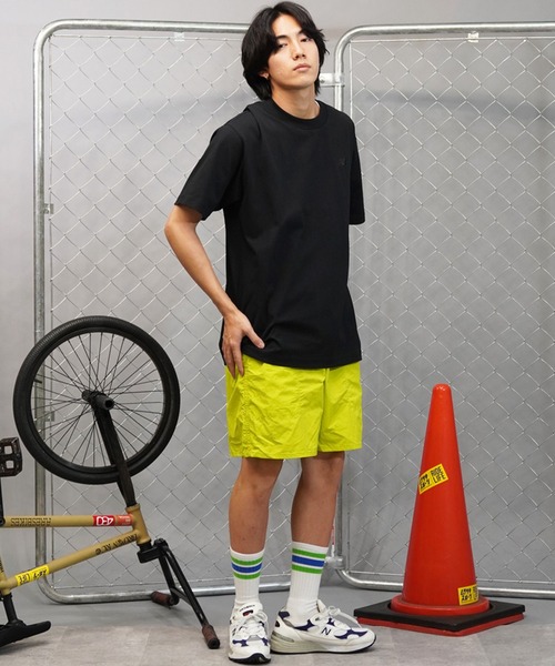 NEW BALANCE(ニューバランス)の「new balance/ニューバランス 半袖Tシャツ/半袖Tee 無地 オーバーサイズ ユニセックス MT41533(Tシャツ/カットソー・メンズ・ネイビー/ホワイト/グレー/ブラック・L/M/XL)」の21枚目の写真