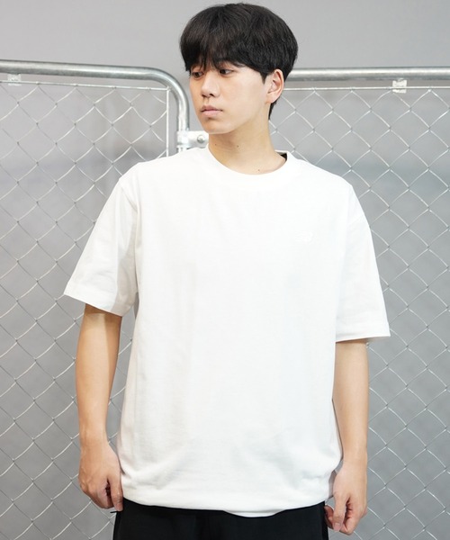 new balance/ニューバランス 半袖Tシャツ/半袖Tee 無地 オーバー