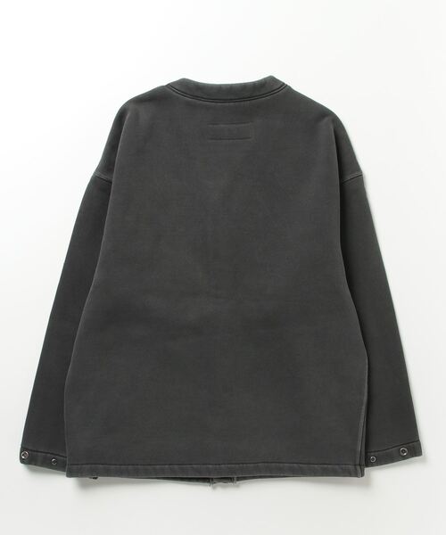 F.A.T. ボタン付きカーディガン グレーFIGDIGAN Figdigan