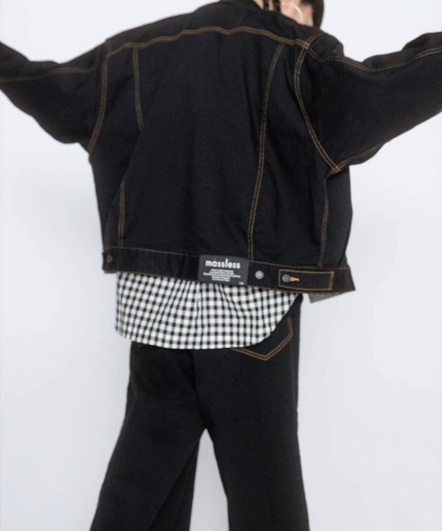 massless Organic DenimJacket （ Collab Model）massless×秋元梢