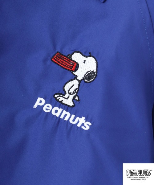 PEANUTS(ピーナッツ)の「PEANUTS スヌーピー コーチジャケット(その他アウター・レディース・ブルー/レッド/ブラック・L/LL/M)」の12枚目の写真