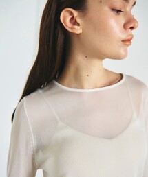 グレースコンチネンタル　カットソー　白 GRACE CONTINENTAL（グレースコンチネンタル） WOMEN カットソー