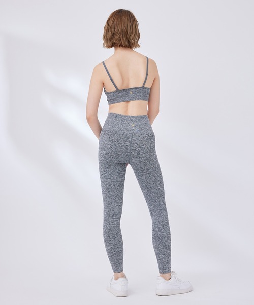 Spiritual Gangster（スピリチュアルギャングスター）の「【SPIRITUAL GANGSTER】LOVE SCLUPET 7/8 LEGGING スポーツレギンス（レギンス/スパッツ・レディース・ブラック/グレー・S）」の19枚目の写真