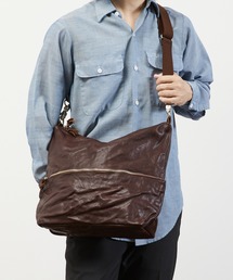 Butler Verner Sails バトラーバーナーセイルズ / 2WAY genuine leather wrinkled shoulder レザーショルダーバッグ トートバッグ / JB-0332-33