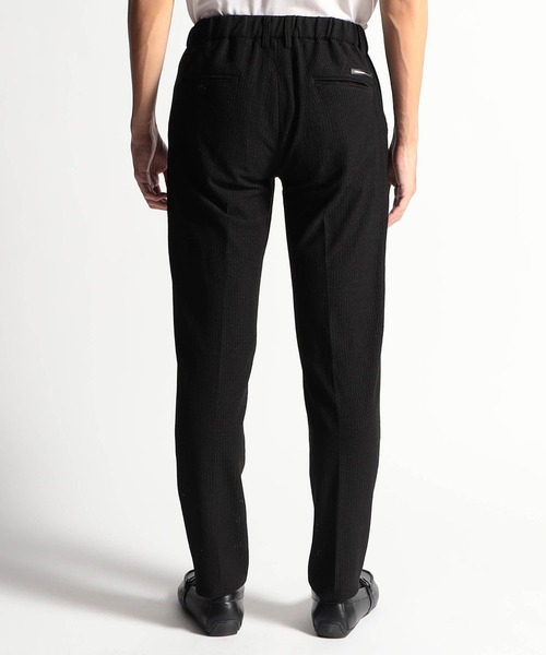 HIDEAWAYS NICOLE(ハイダウェイニコル)の「シアージャガードニットイージーパンツ(スラックス・メンズ・ライトグレー/ブラック/ネイビー・SMALL/MEDIUM/LARGE/X-LARGE)」の5枚目の写真