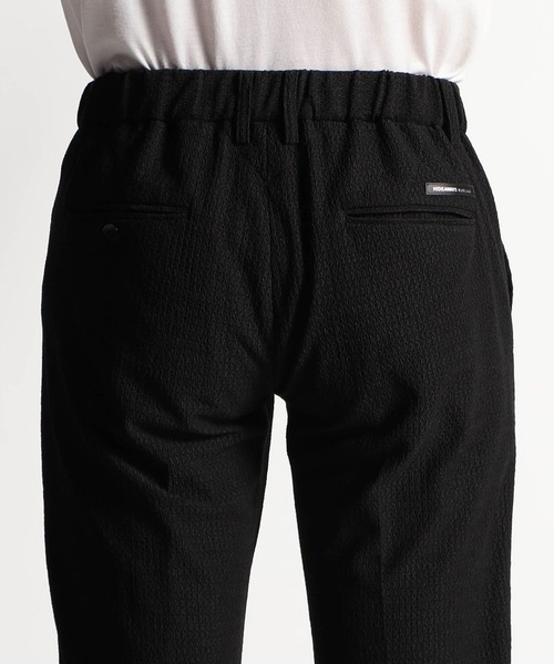 HIDEAWAYS NICOLE(ハイダウェイニコル)の「シアージャガードニットイージーパンツ(スラックス・メンズ・ライトグレー/ブラック/ネイビー・SMALL/MEDIUM/LARGE/X-LARGE)」の8枚目の写真