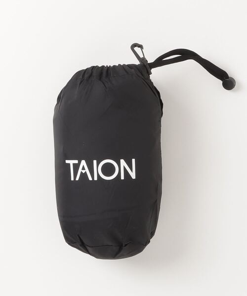 TAION（タイオン）の「【TAION タイオン】ベーシッククルーネックボタンインナーダウンジャケット（ミリタリージャケット・メンズ・ブラック/ダークオリーブ・MEDIUM/LARGE/X-LARGE）」の11枚目の写真