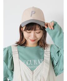 ehka sopo | アルファベットPキャップ(ハット)