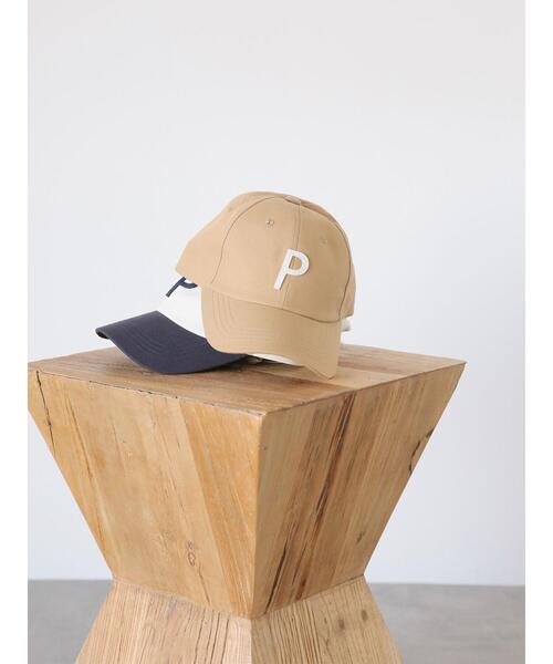 ehka sopo（エヘカソポ）の「アルファベットPキャップ（ハット・レディース・ベージュ/モカ/オフホワイト/ブラック・F）」の14枚目の写真