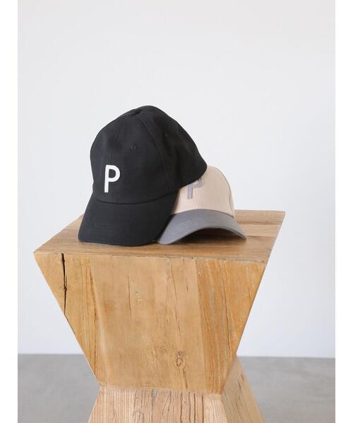 ehka sopo（エヘカソポ）の「アルファベットPキャップ（ハット・レディース・ベージュ/モカ/オフホワイト/ブラック・F）」の18枚目の写真